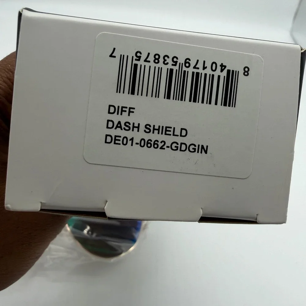 DIFF Dash Shield Sunglasses Gold Green Mirror DE01-0662-GDGIN New